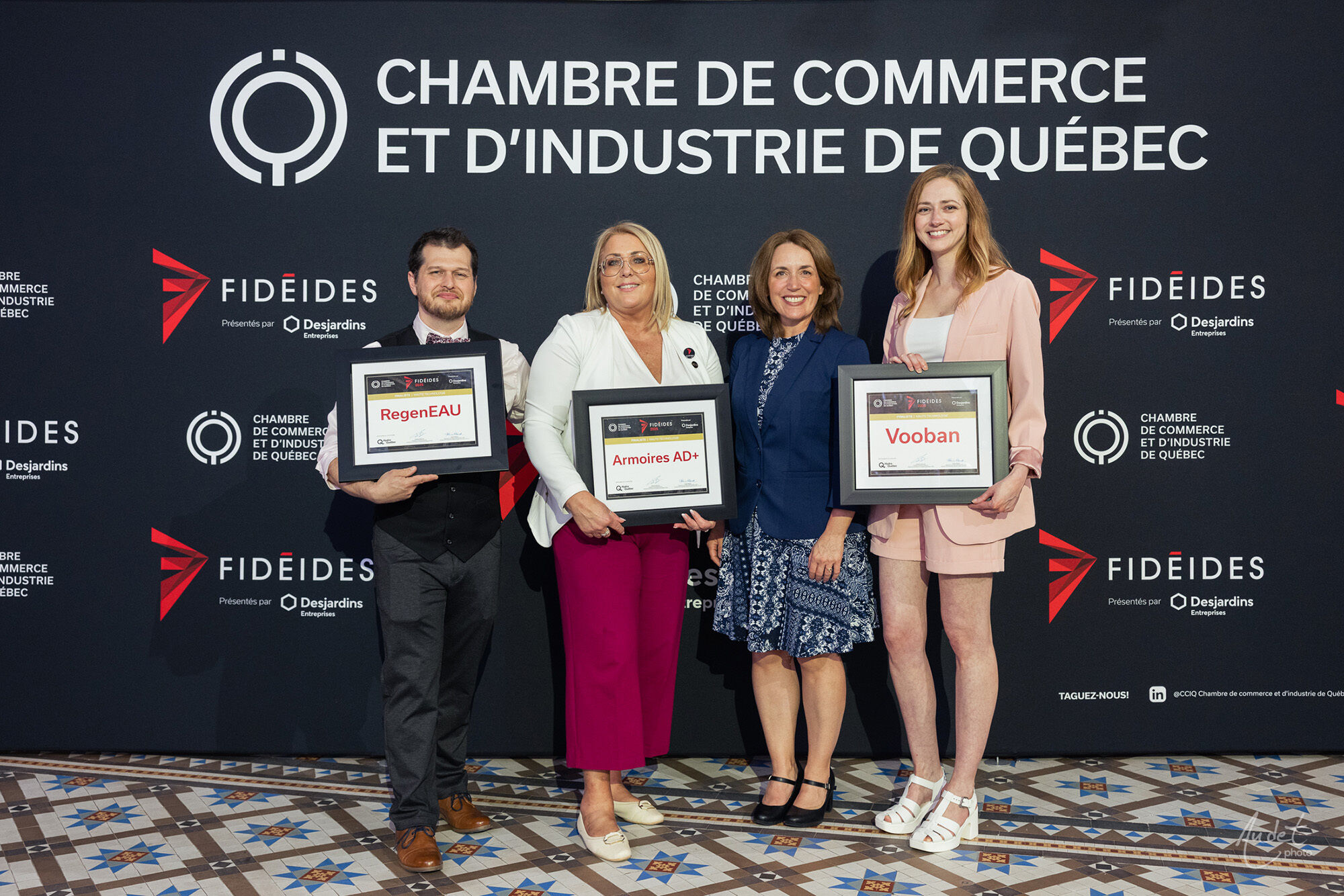 Vooban finaliste aux Fidéides 2025 dans la catégorie Haute technologie