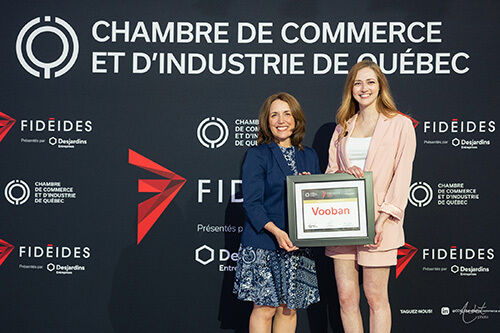 Vooban finaliste aux Fidéides 2025 dans la catégorie Haute technologie